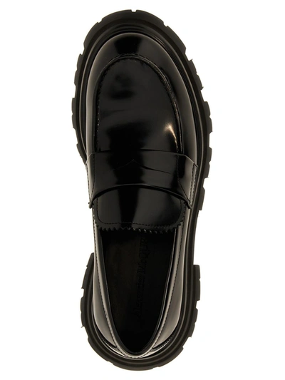 Shop Alexander Mcqueen 'wander' Loafers In Black