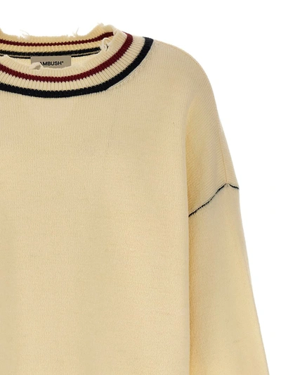 Shop Ambush 'tofu' Sweater In White