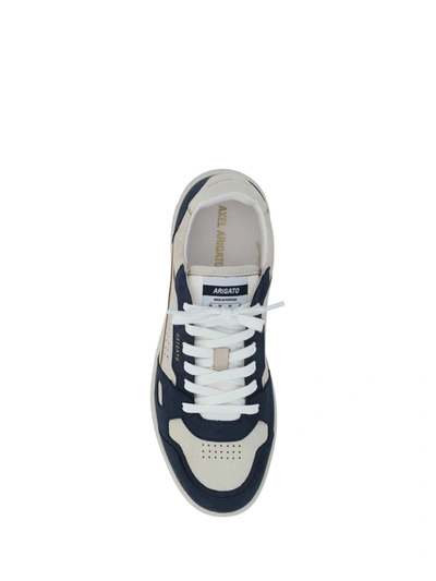 Shop Axel Arigato Sneakers In Beige/blue