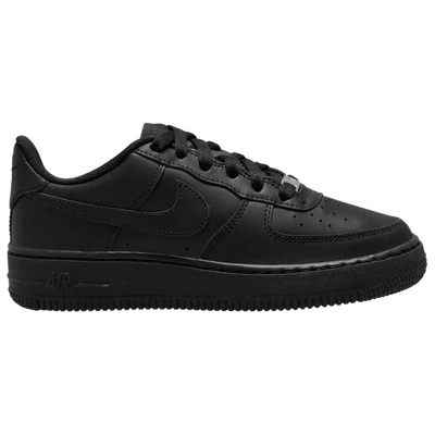 Shop Nike Boys  Air Force 1 Low '24 In Black/black