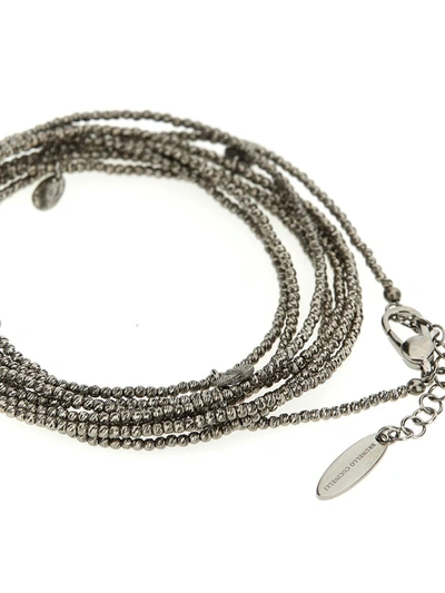 Shop Brunello Cucinelli Silver Bracelet