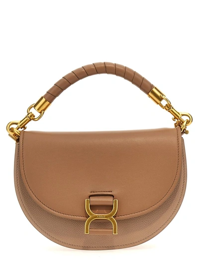 Shop Chloé 'marcie' Handbag In Pink