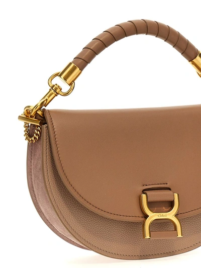 Shop Chloé 'marcie' Handbag In Pink