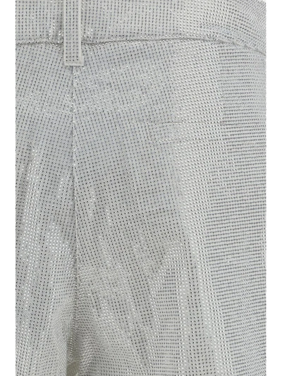 Shop Ermanno Scervino Bermuda Shorts In Blanc De Blanc/off White