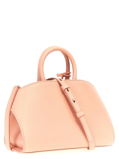 Shop Ferragamo 'hug Mini' Handbag In Pink