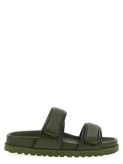 Shop Gia Borghini X Pernille Teisbaek 'perni 11' Sandals In Green