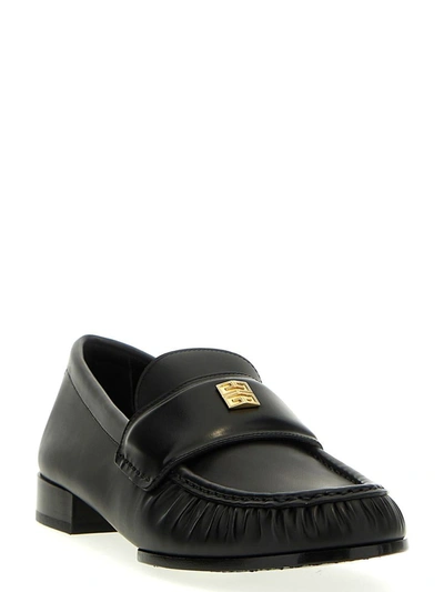 Shop Givenchy '4g' Loafers In Black
