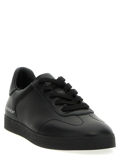 Shop Givenchy 'town' Sneakers In Black