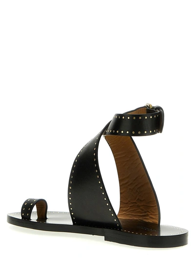 Shop Isabel Marant 'jools' Sandals In Black