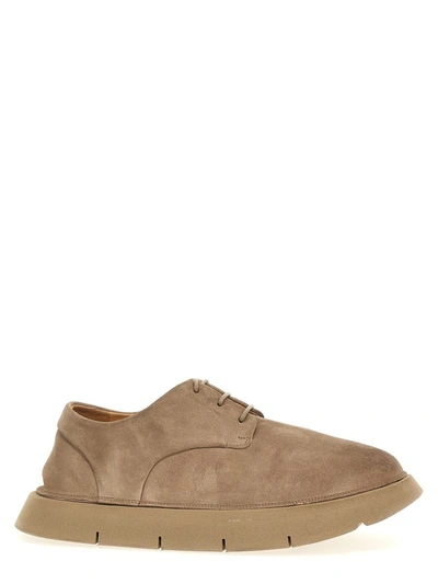 Shop Marsèll 'intagliata' Derby Shoes In Beige