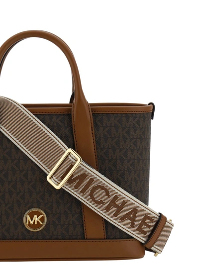 Shop Michael Kors Handbags In Brn/luggage