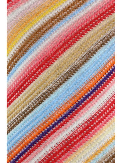 Shop Missoni Swimwear In Multicolor Red Strip