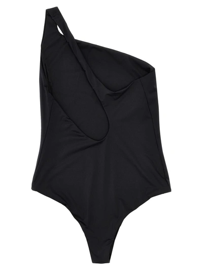 Shop Off-white 'off Stamp' One-piece Swimsuit In Black