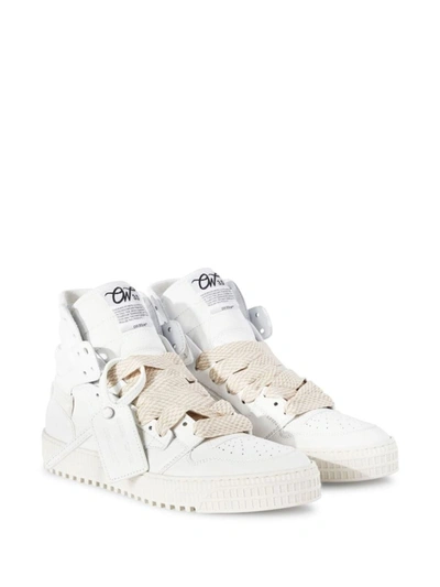 Shop Off-white 3.0 Off Court High-top Sneakers In White White