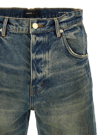 Shop Purple Brand 'relaxed Vintage Dirty' Jeans In Blue