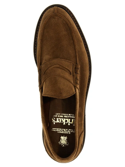 Shop Tricker's 'college' Loafers In Brown