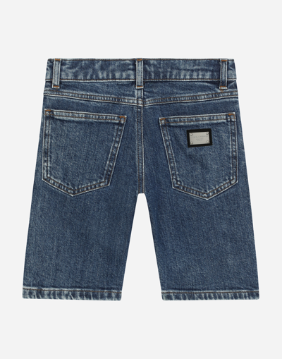Dolce & Gabbana Bermuda In Brown