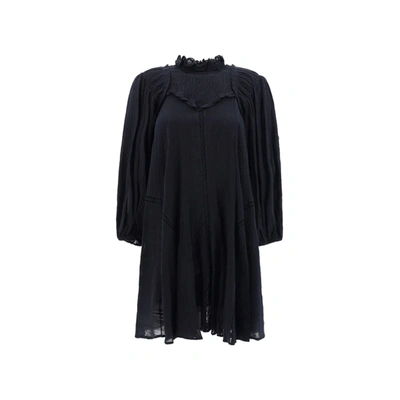 Shop Isabel Marant Étoile Isma Dress In Black