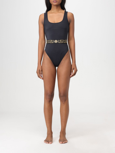 Shop Versace Swimsuit  Woman Color Black