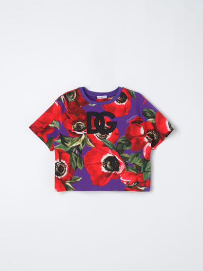 Shop Dolce & Gabbana T-shirt  Kids Color Red