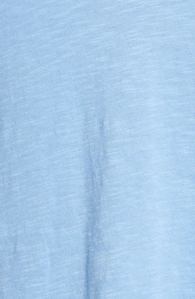 Shop Caslon Rounded V-neck Tee In Blue Cornflower