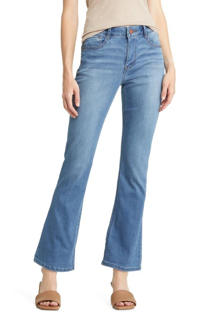 Shop Wit & Wisdom 'ab'solution High Waist Itty Bitty Bootcut Jeans In Light Blue