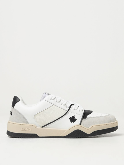 Shop Dsquared2 Sneakers  Men Color White