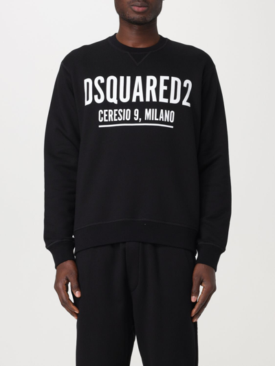 Shop Dsquared2 Sweatshirt  Men Color Black