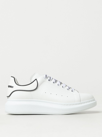 Shop Alexander Mcqueen Sneakers  Men Color White