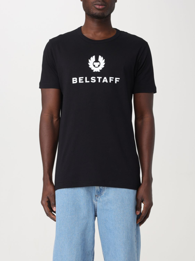 Shop Belstaff T-shirt  Men Color Black