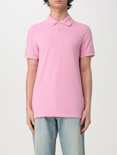 Shop Tom Ford Polo Shirt  Men Color Pink