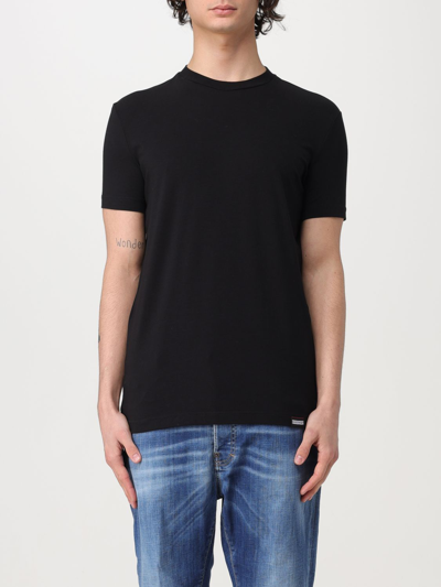 Shop Dsquared2 Underwear T-shirt  Men Color Black