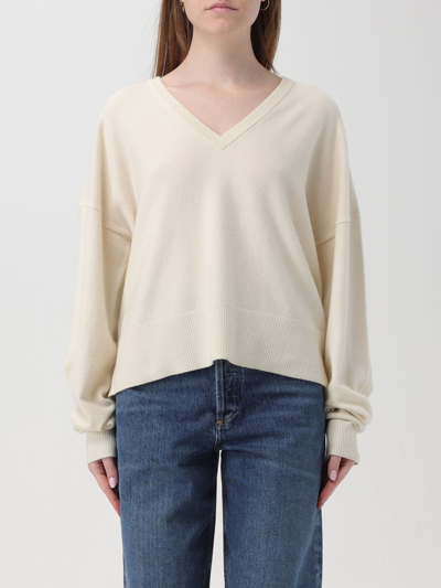 Shop Extreme Cashmere Sweater  Woman Color Yellow Cream