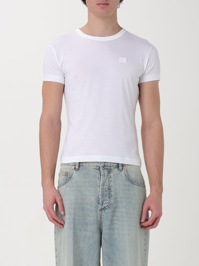 Shop Acne Studios T-shirt  Men Color White