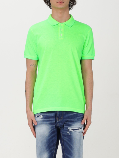 Shop Dsquared2 Polo Shirt  Men Color Green