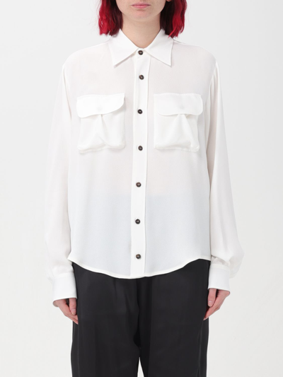 Shop Dsquared2 Shirt  Woman Color White