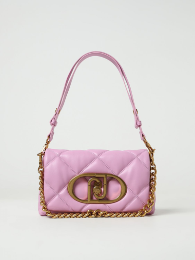 Shop Liu •jo Shoulder Bag Liu Jo Woman Color Violet