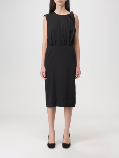 Shop Sportmax Dress  Woman Color Black