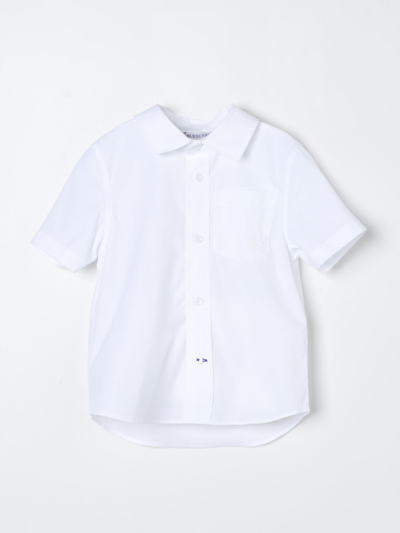 Burberry Shirt  Kids Kids Color White In White