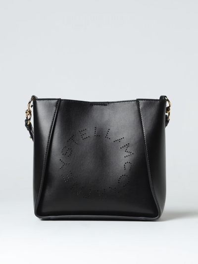 Shop Stella Mccartney Shoulder Bag  Woman Color Black