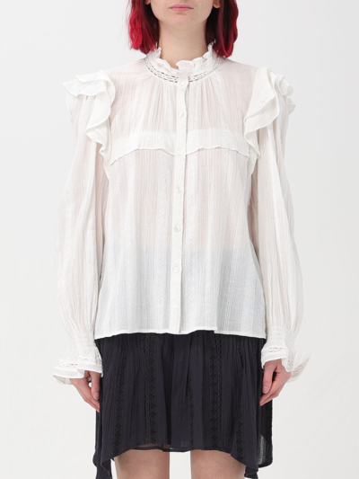 Shop Isabel Marant Shirt  Woman Color White
