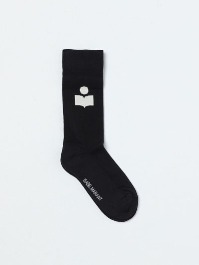 Shop Isabel Marant Socks  Woman Color Black