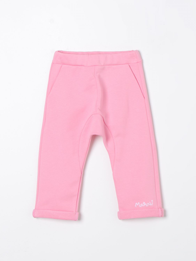 Shop Marni Pants  Kids Color Pink