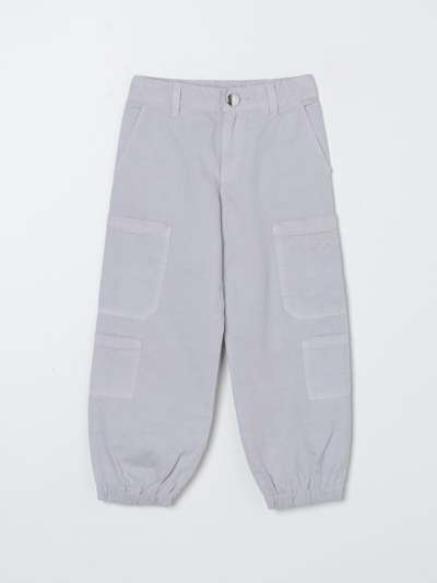 Shop Marni Pants  Kids Color Grey