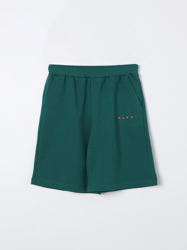 Pants MARNI Kids color Green