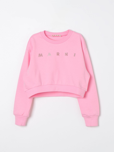 Shop Marni Sweater  Kids Color Pink