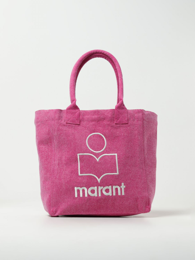 Shop Isabel Marant Tote Bags  Woman Color Pink