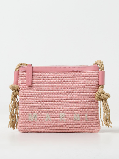 Shop Marni Crossbody Bags  Woman Color Pink