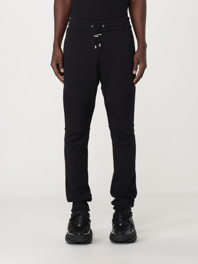 Shop Balmain Pants  Men Color Black