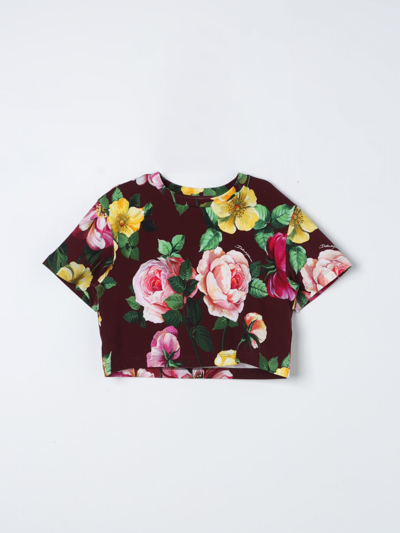 Shop Dolce & Gabbana T-shirt  Kids Color Multicolor